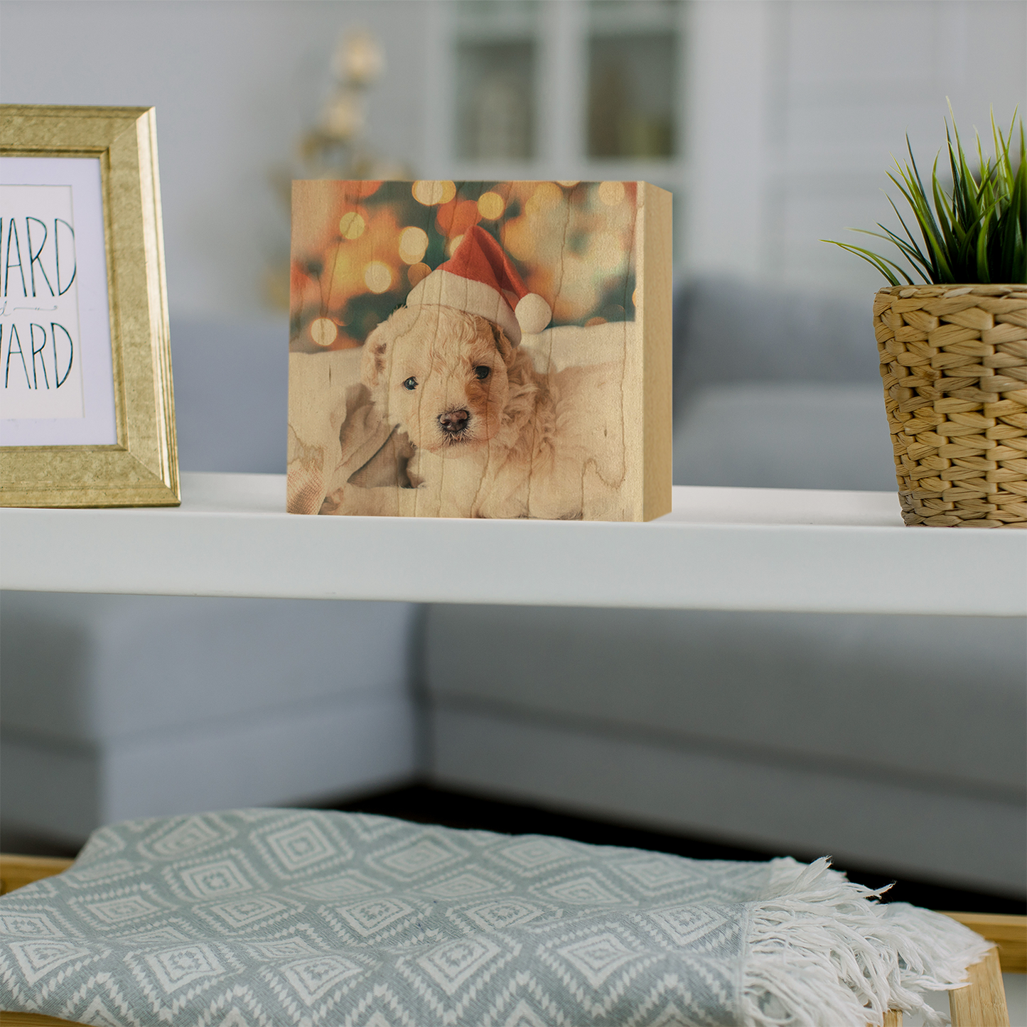 Bloque de madera personalizado