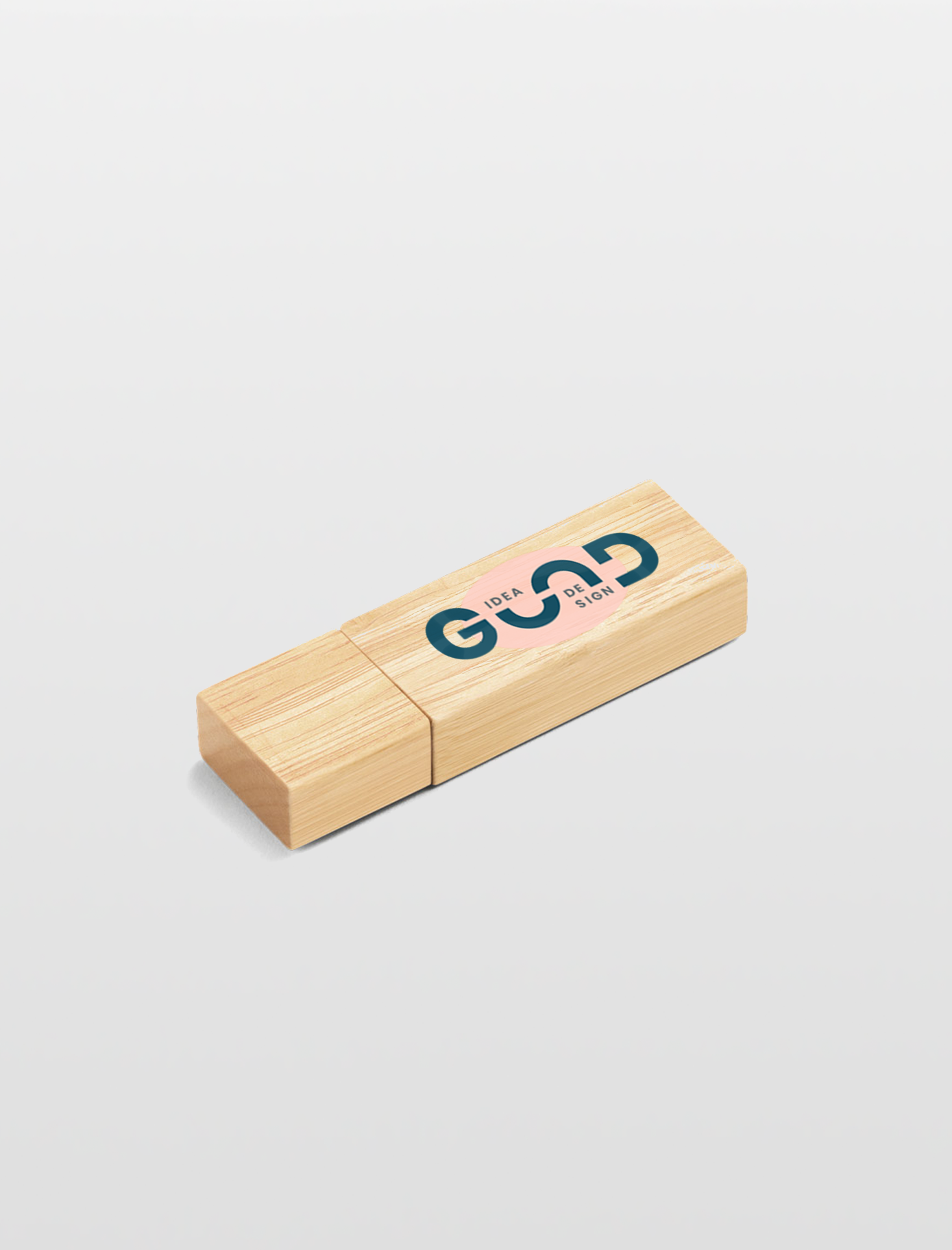 USB de madera personalizable