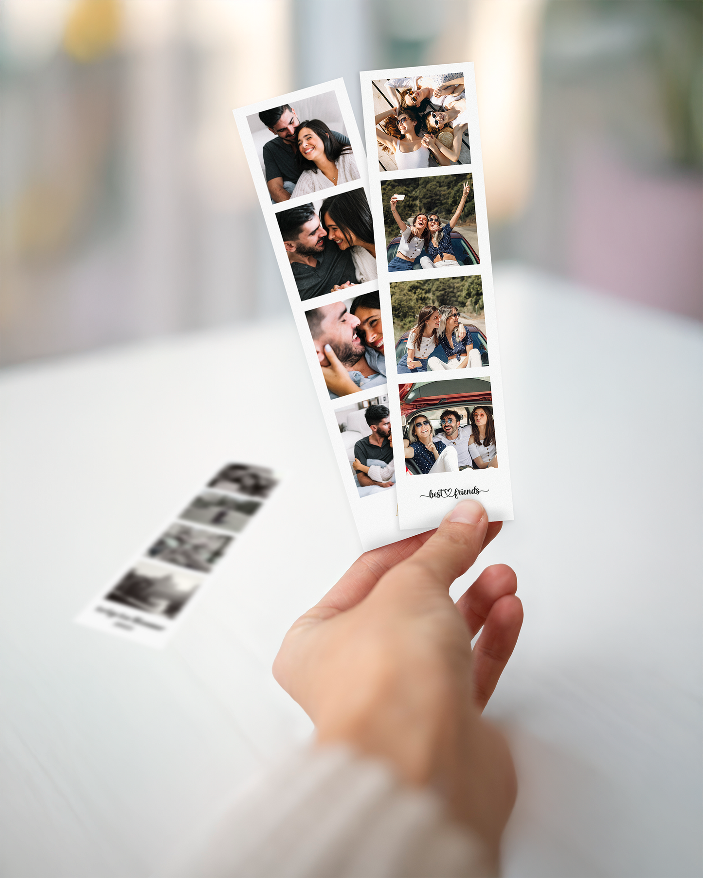 Tira fotomató magnètica