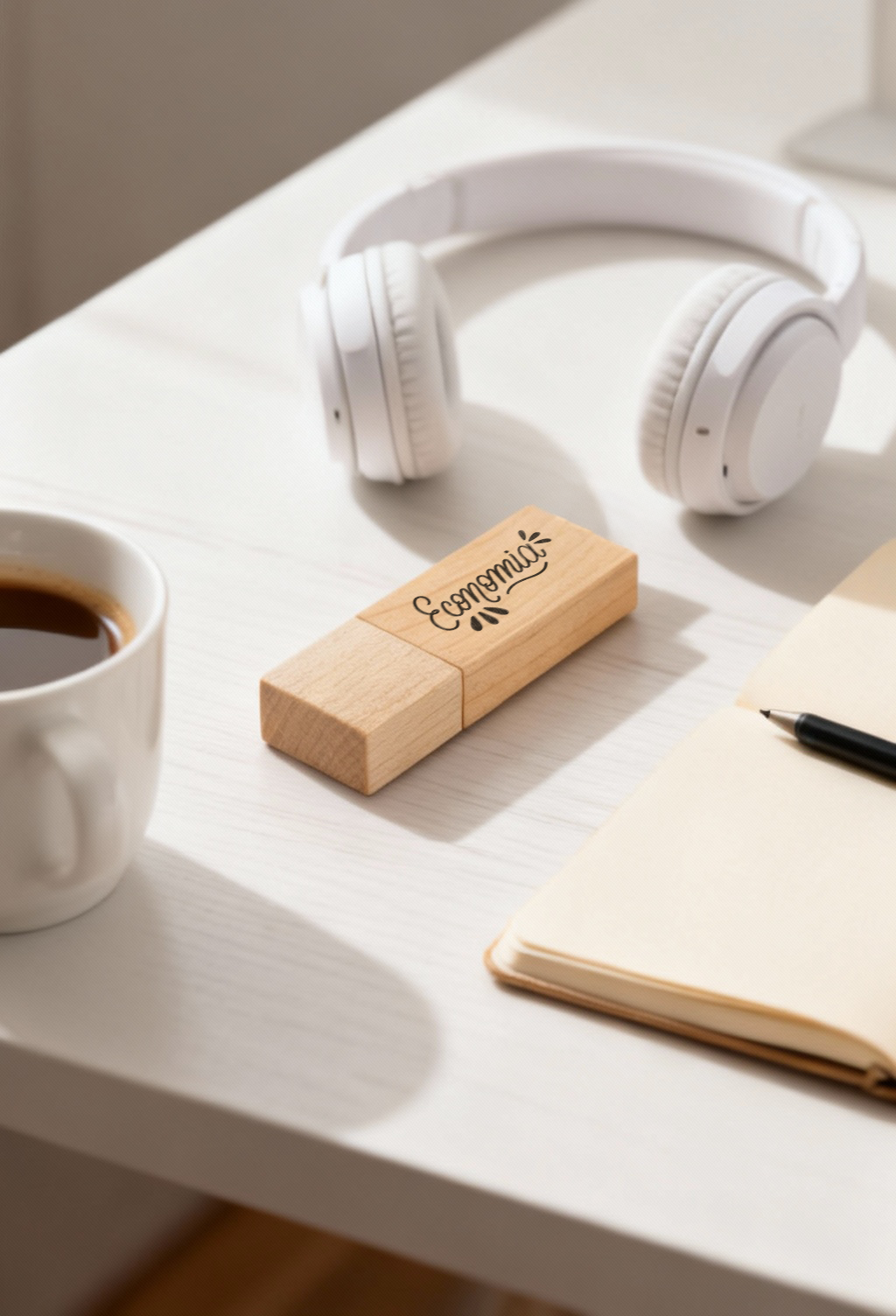 USB de madera personalizable
