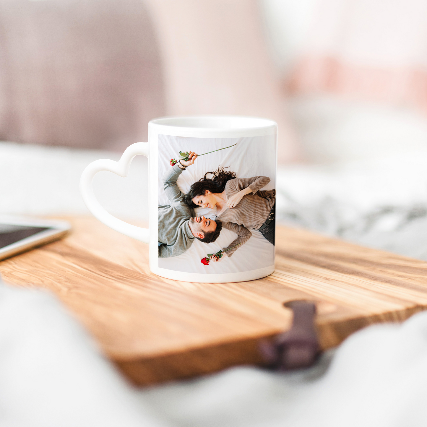 Taza asa corazón
