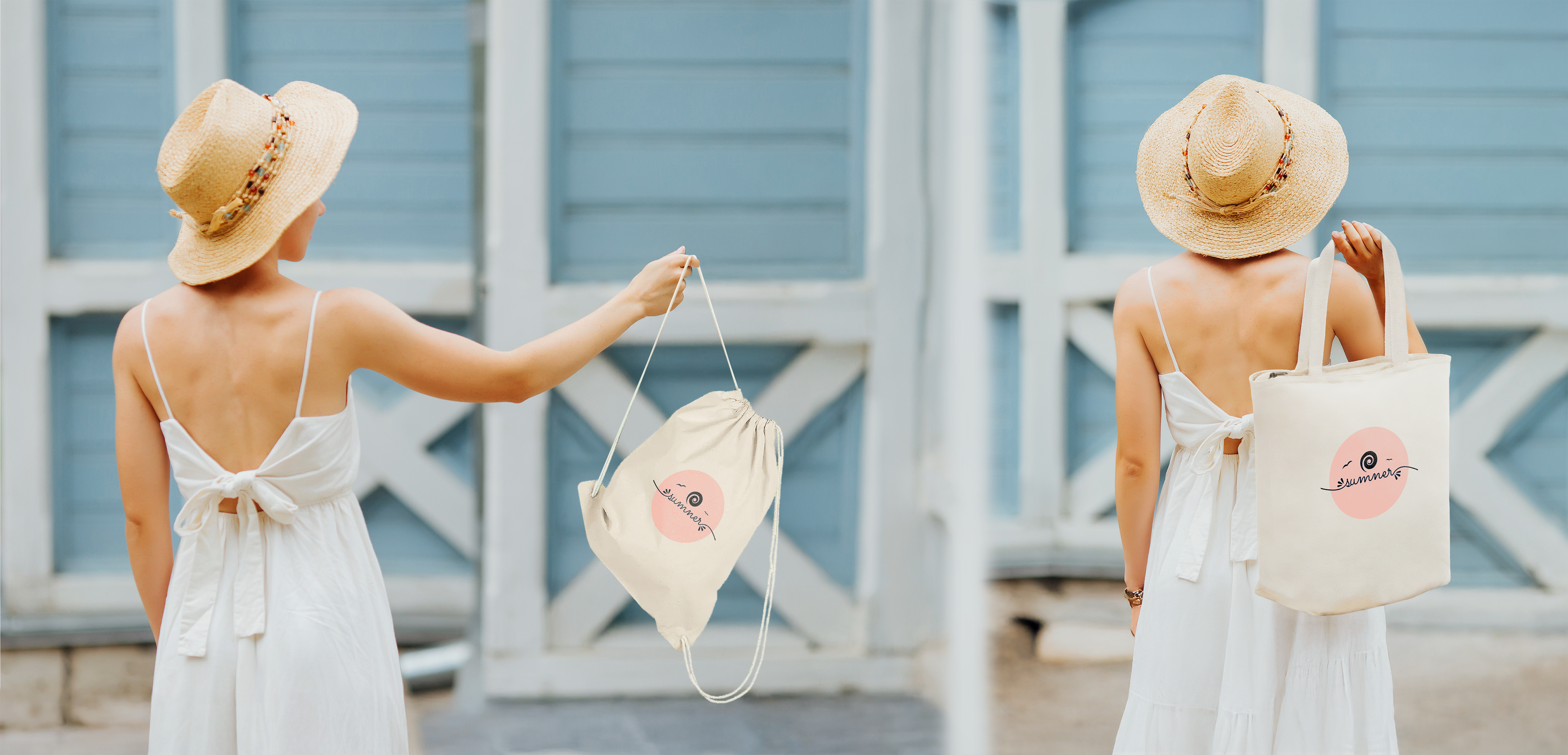 ¡Lleva el verano contigo! Personaliza tu bolsa de playa ideal 🌴