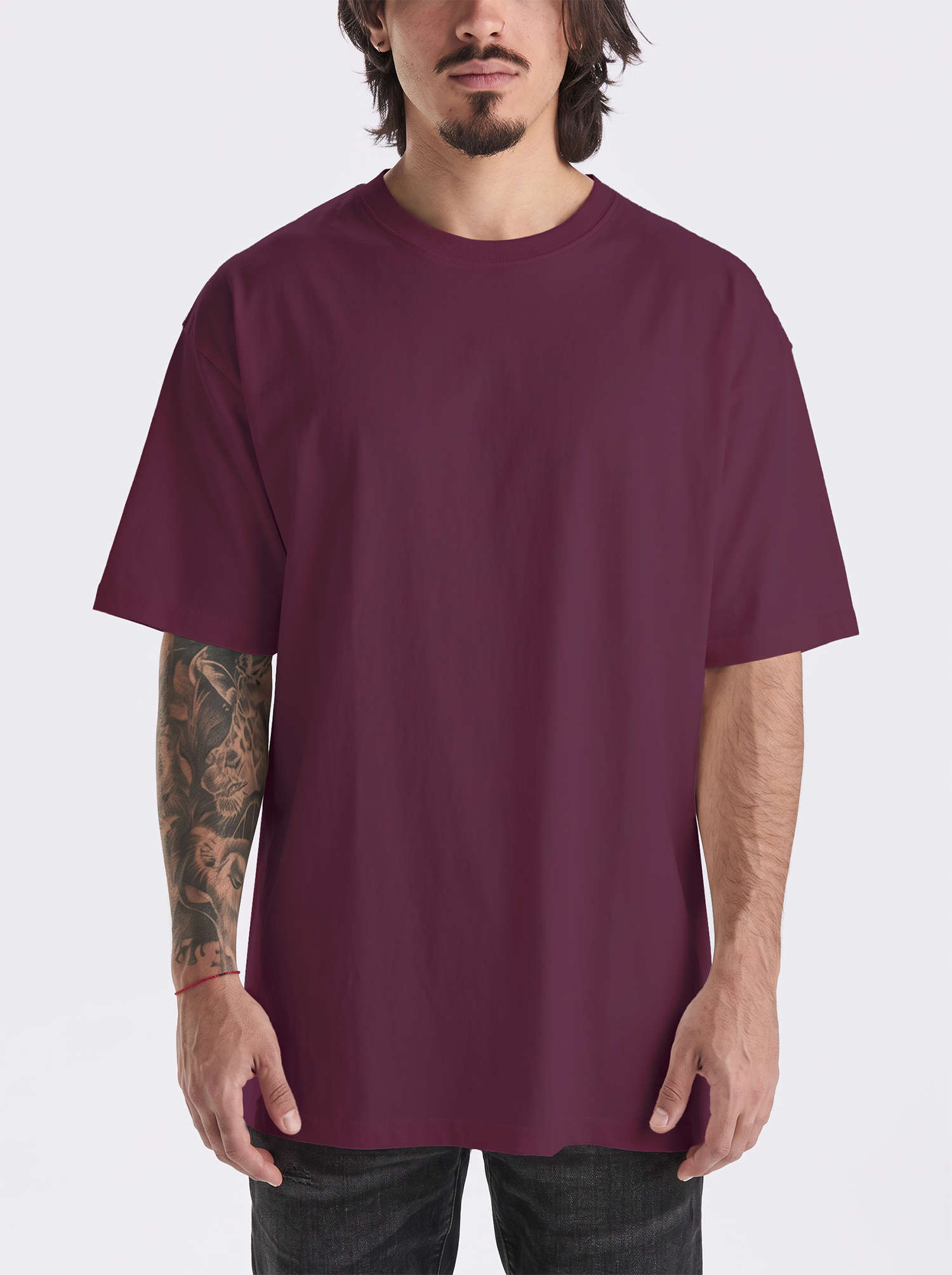 Camiseta oversize personalizada