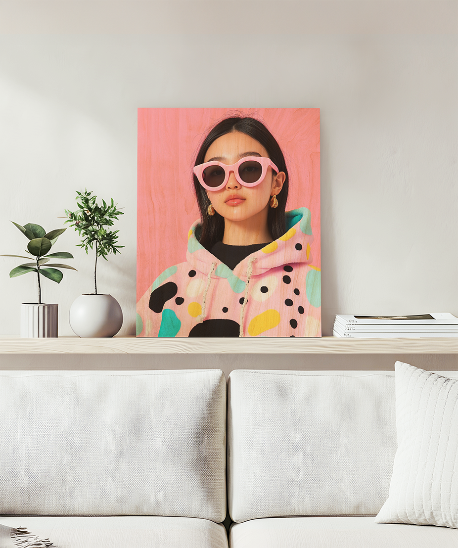 Bloque de madera personalizado