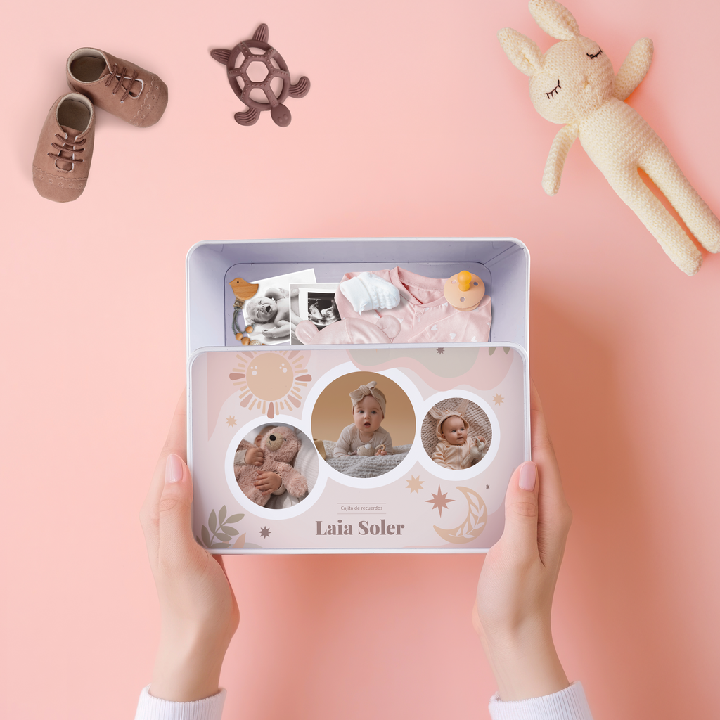 Caja metálica personalizada