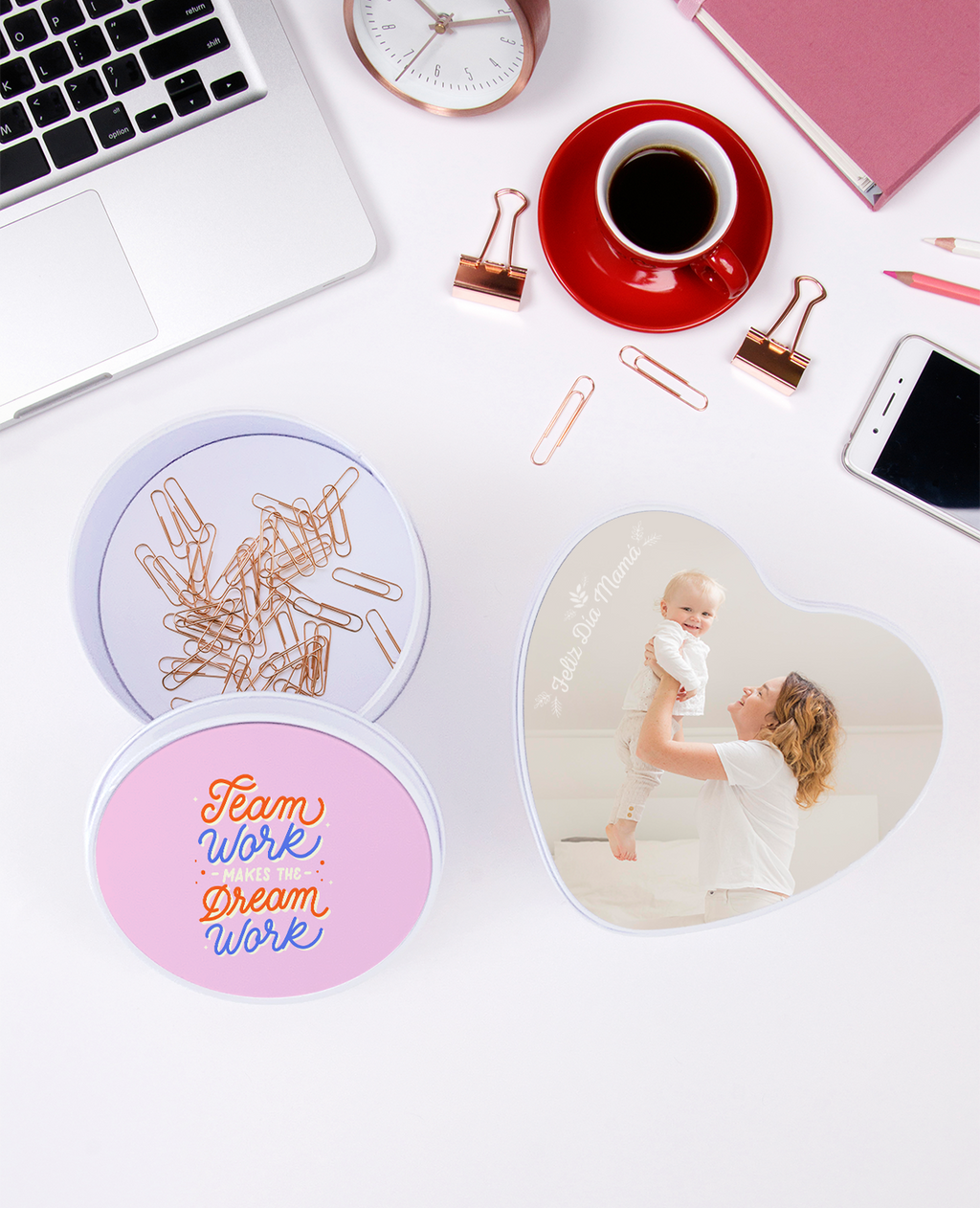 Caja metálica personalizada