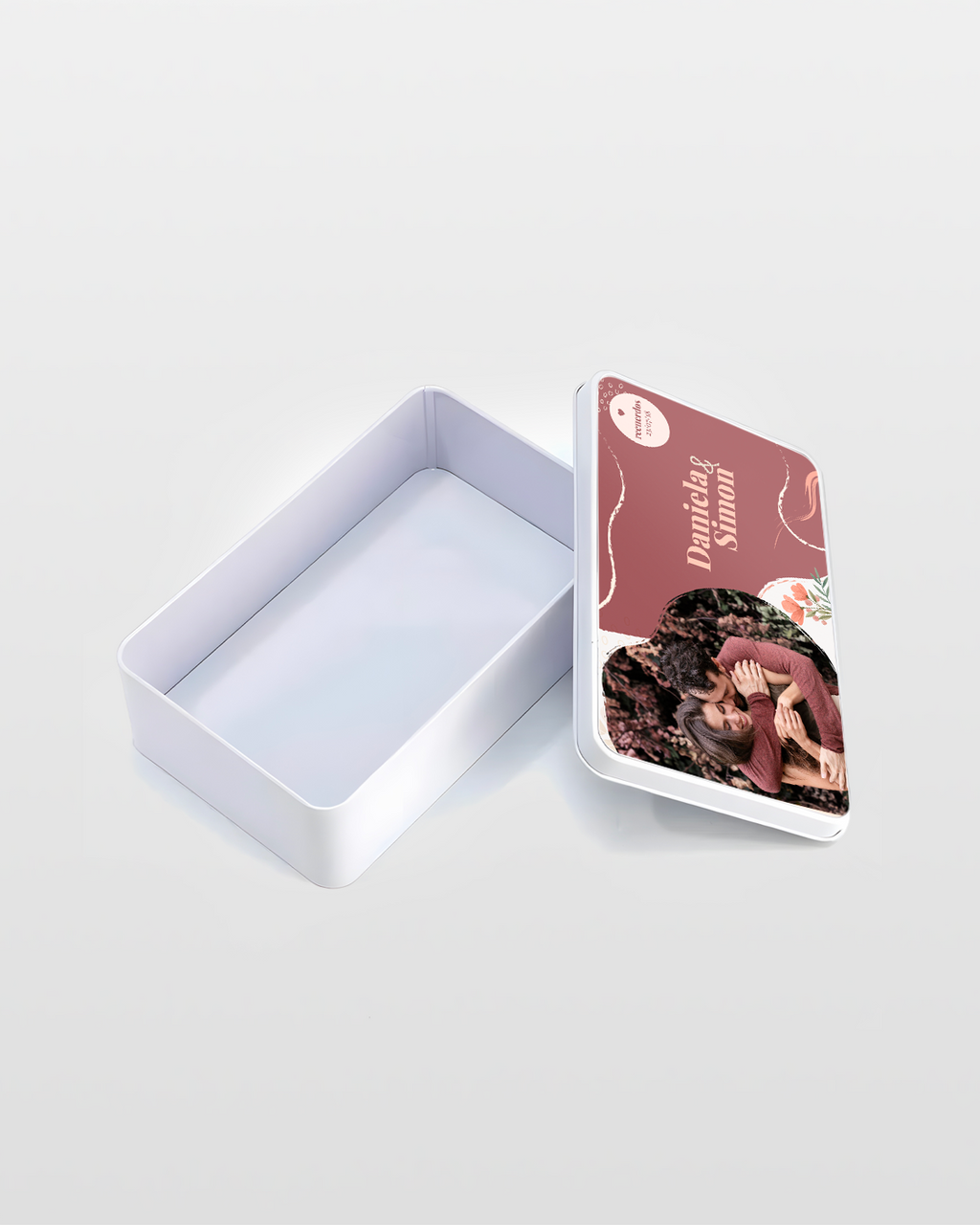 Caja metálica personalizada