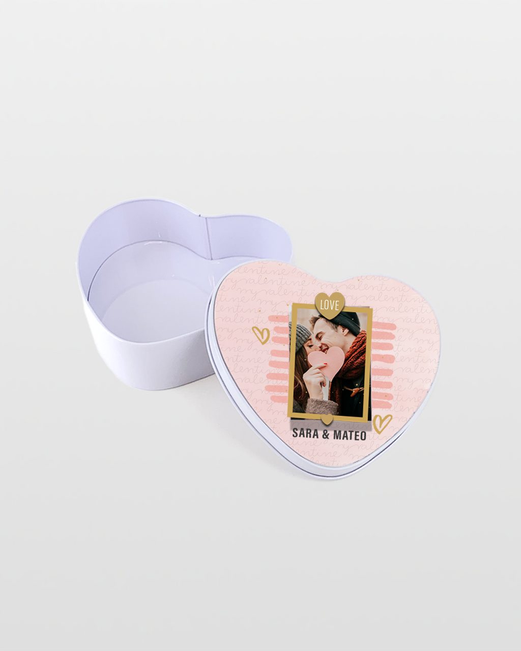 Caja metálica personalizada