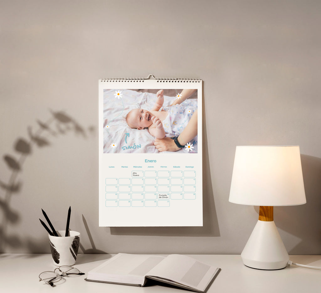 Calendario de pared