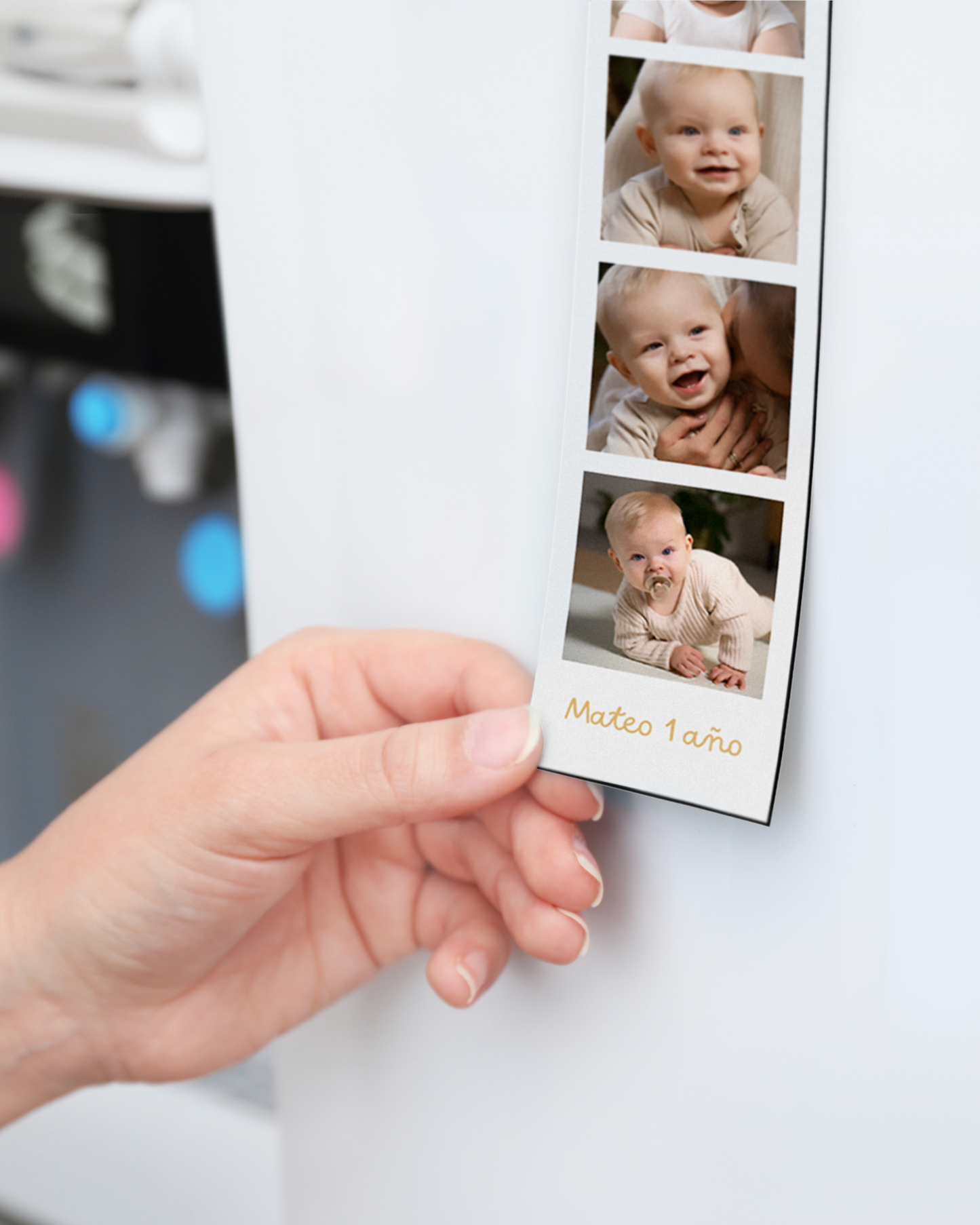 Tira fotomató magnètica