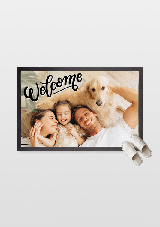 Felpudo de goma personalizable