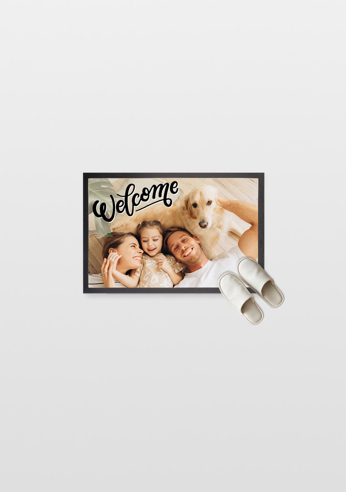 Felpudo de goma personalizable