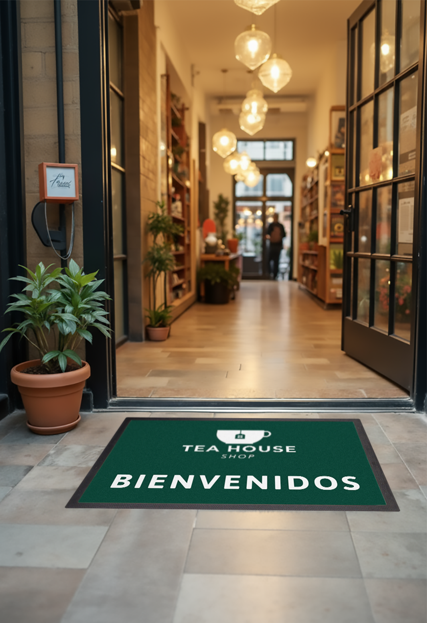 Felpudo de goma personalizable