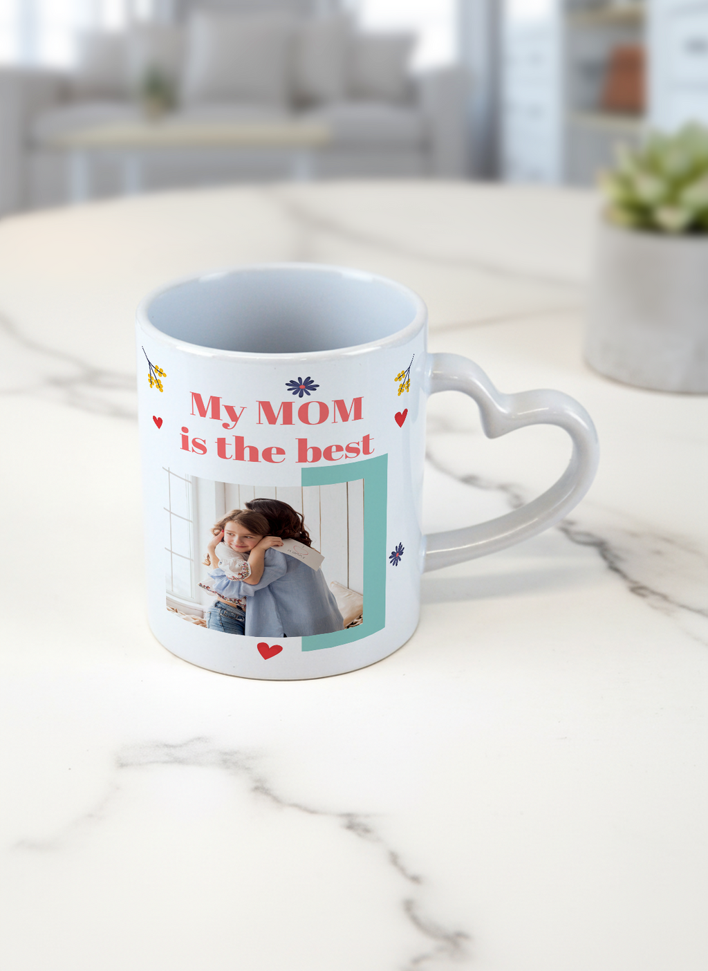 Taza asa corazón