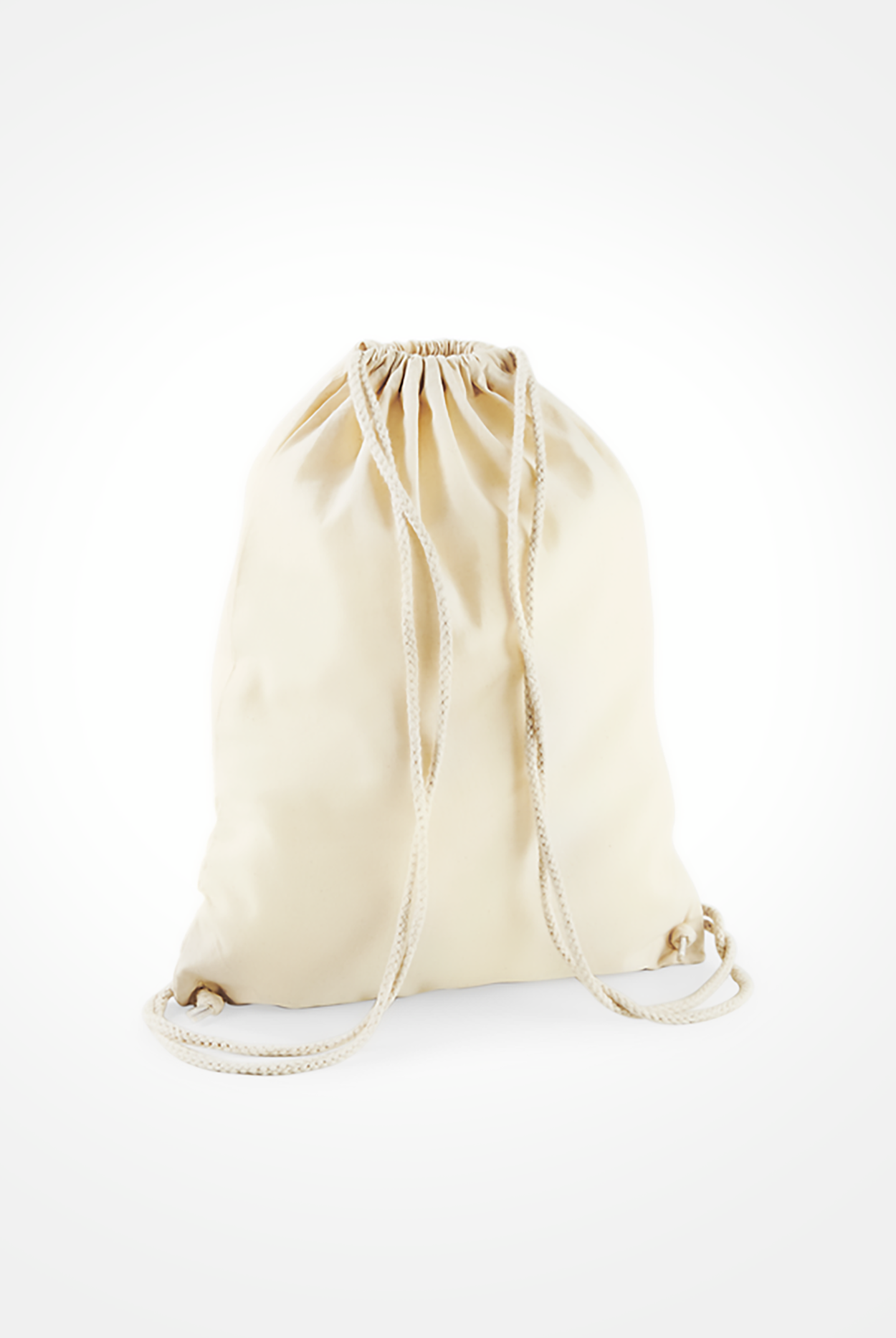 Bolsa de tela con cuerda