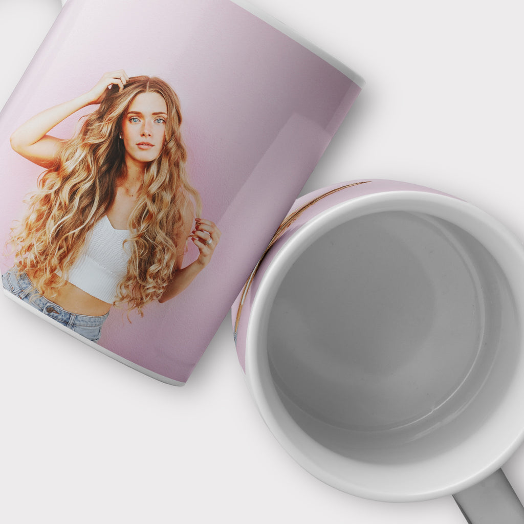 Taza blanca personalizada