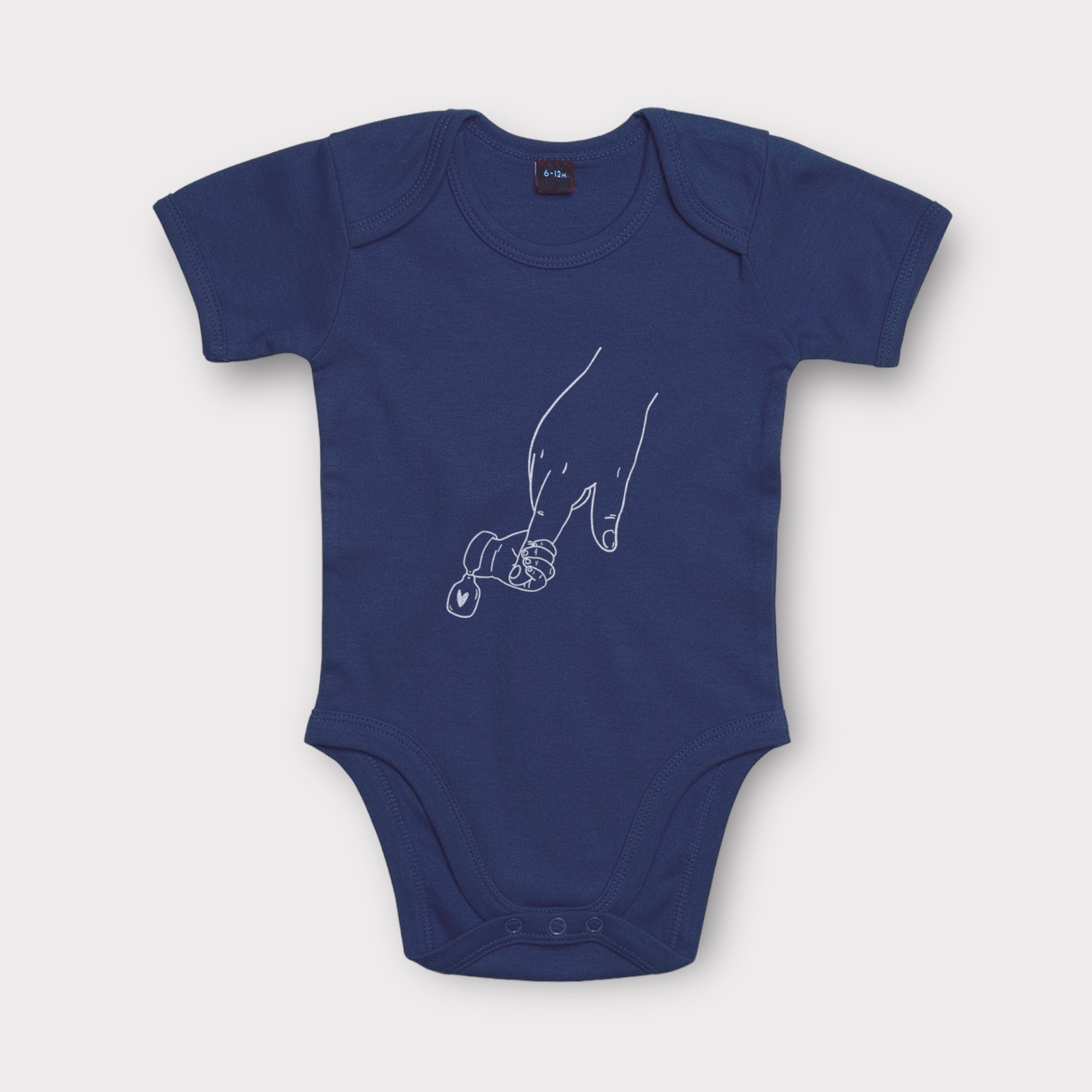 Body manga corta bebé