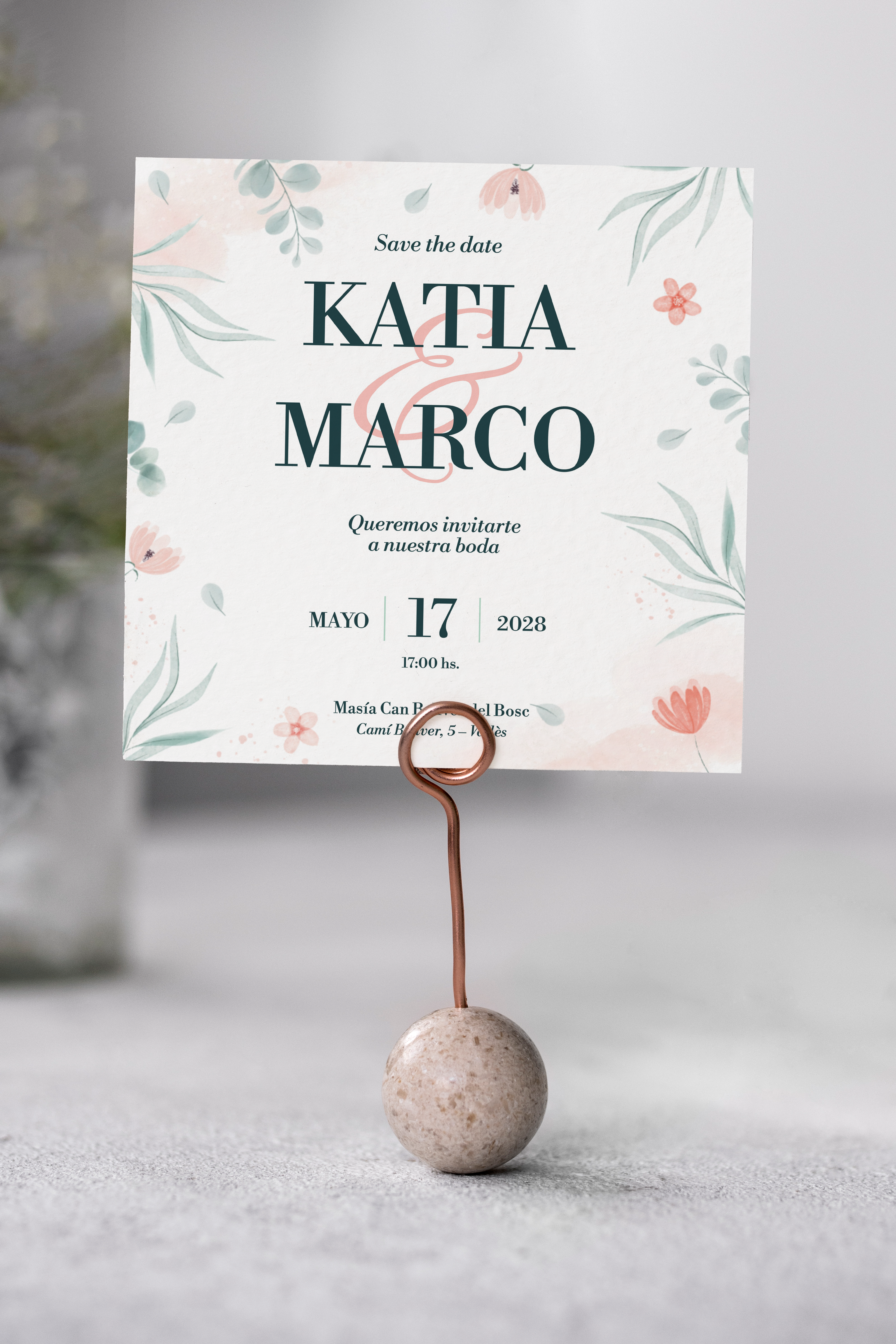 Tarjetas de boda