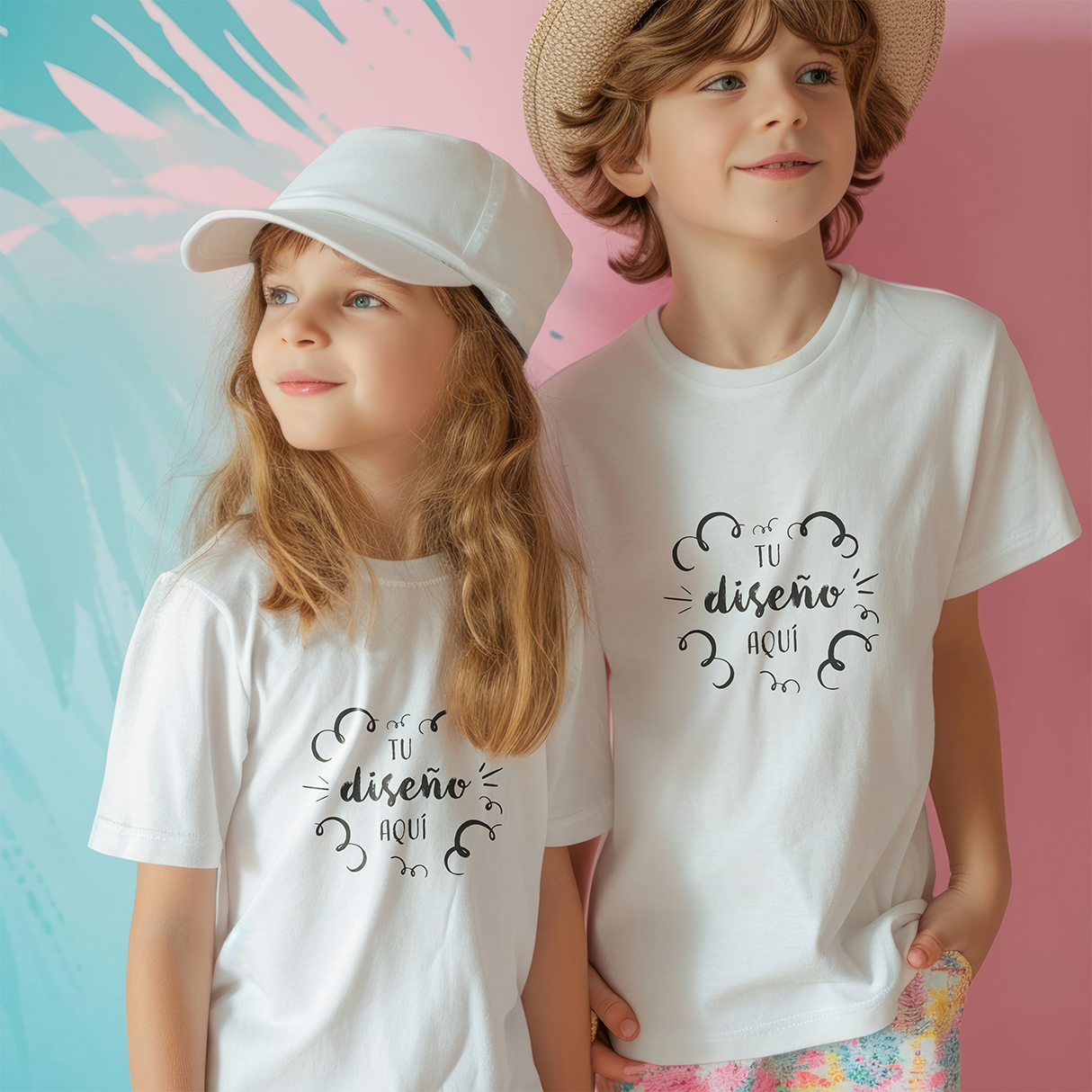 Camiseta infantil personalizada