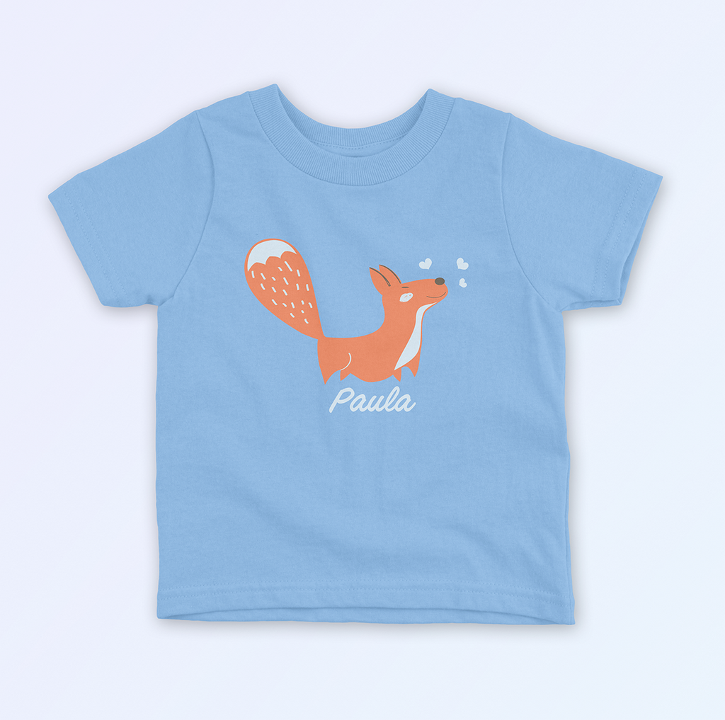 Camiseta infantil personalizada
