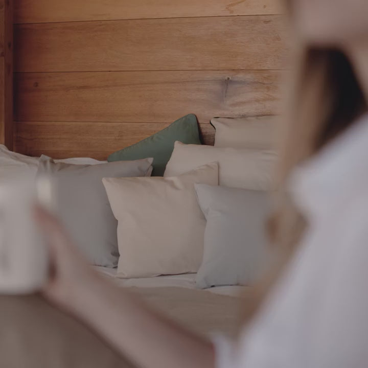 Cojín de algodón personalizable