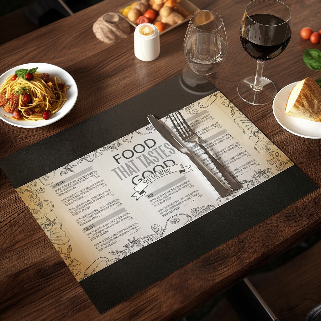 Manteles individuales de papel