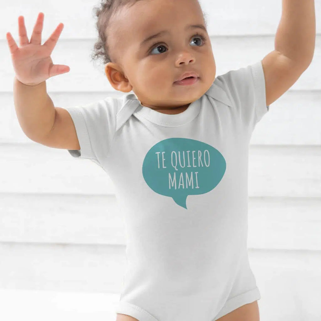 Body manga corta bebé